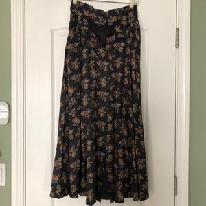 Vintage Herman Geist Maxi Skirt